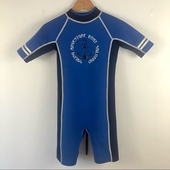 THERMOSKINZ SHORTIE WETSUIT SIZE 10 - 2 AVAILABLE - Picture 1 of 6